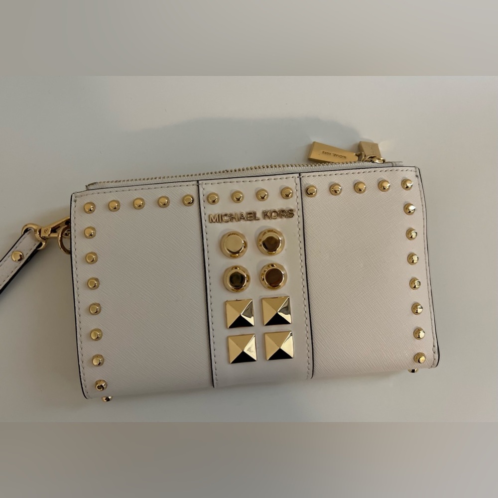 Michael Kors studded wallet